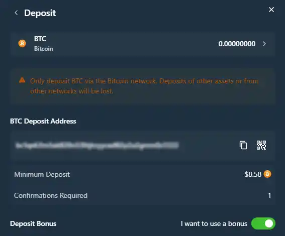 Cryptocurrency wallet connected to several blockchain network routes